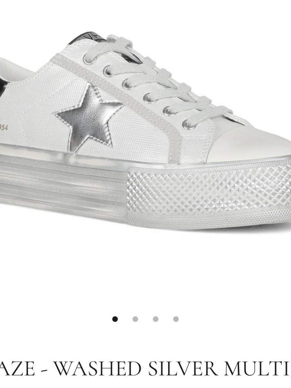 Vintage Havana Amaze 11 White/Stone Washed Platform Sneaker